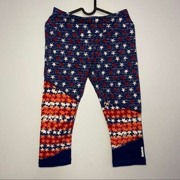 Nwt Reebok Stretch Cotton Tight Fit Legging - Picture 5 of 9